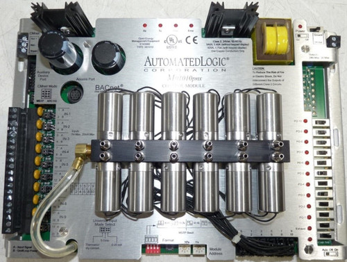 Automated Logic M01010pnx Control Module, 10 Analog Inputs, 10 Pneumatic Outputs [Refurbished]