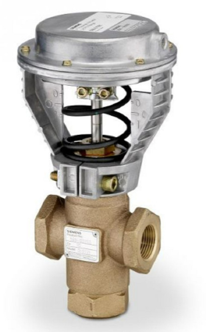 Siemens 269-03201 Globe Valve Assembly, 3 Way, 1/2 in, NPT, 4 Cv, SS Trim [New]