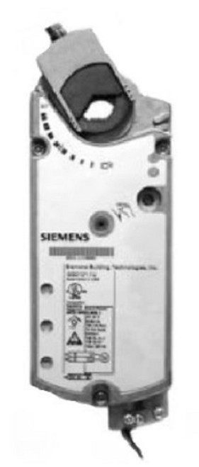 Siemens GGD226.1U Damper Actuator, Spring Return, 20 lb-in, Floating, 24VAC/DC [New]