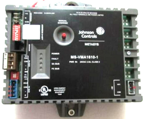 Johnson Controls MS-VMA1610-1 VMA1610 Variable Air Volume Controller 1UI Cooling [Refurbished]
