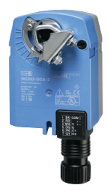 Johnson Controls M2202-BGA-2 Damper Actuator, 18 lb-in (2 nm), On-Off Control [New]