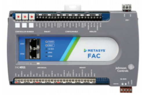 Johnson Controls MS-FAC4911-0 FAC4911 Advanced Application Field Eq Controller [Refurbished]