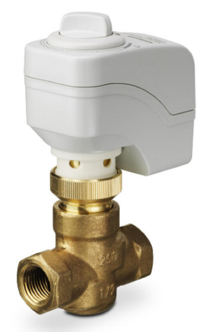 Siemens 254-01119 2-Way 1/2" Zone Control Valve, Cv 1.0, Normally Open, F x F [New]