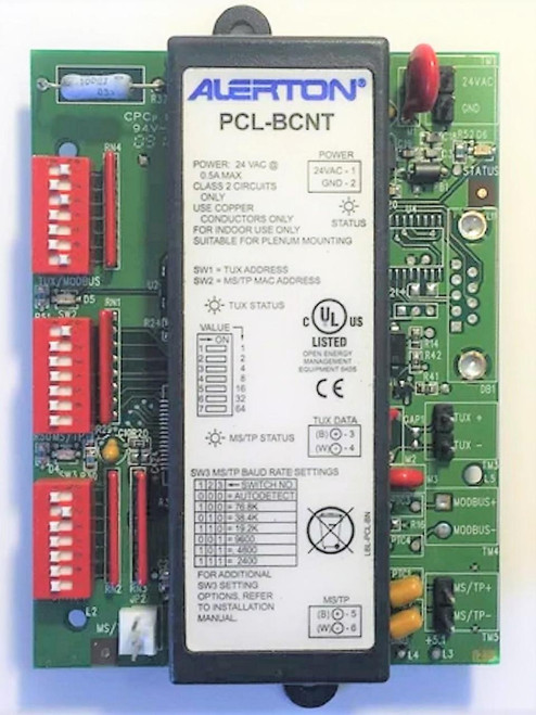Alerton PCL-BCNT, electronic control module for building automation systems.