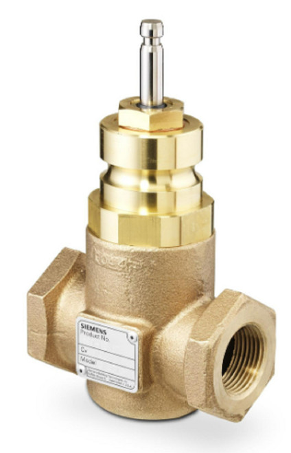 Siemens 599-03167 2-Way 1" Flowrite Valve, Cv 10, Normally Open, Equal, F x F [New]