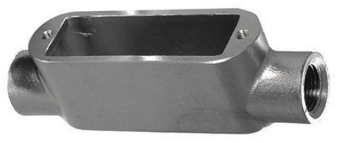 Calbrite S61500CE00 C Style Conduit Body, 1-1/2 in NPT, 316 Stainless Steel [New]