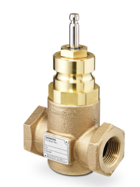 Siemens 599-03074 2-Way 1/2" Flowrite Valve, Cv 2.5, Hi-Temp, Normally Closed [New]