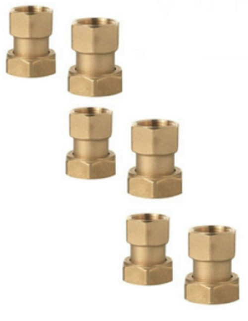 Siemens 599-10662 NPT Female Tail Piece, 3/4", For 1" Valves, Box of 6 [New]