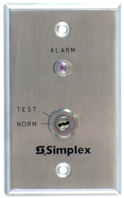 Tyco Simplex Grinnell 2098-9806 Remote Fire Alarm Indicator Test Switch Station [New]