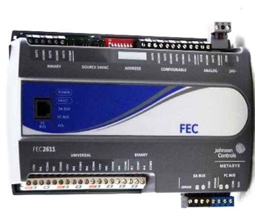Johnson Controls MS-FEC2611-0 FEC26 17-Point FEC Field Equipment Controller [Refurbished]