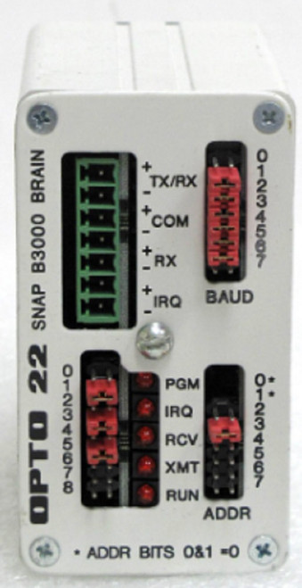 Opto22 - SNAP-PAC-EB2 - OBSOLETE - SNAP PAC Ethernet Brain,  analog/digital/serial