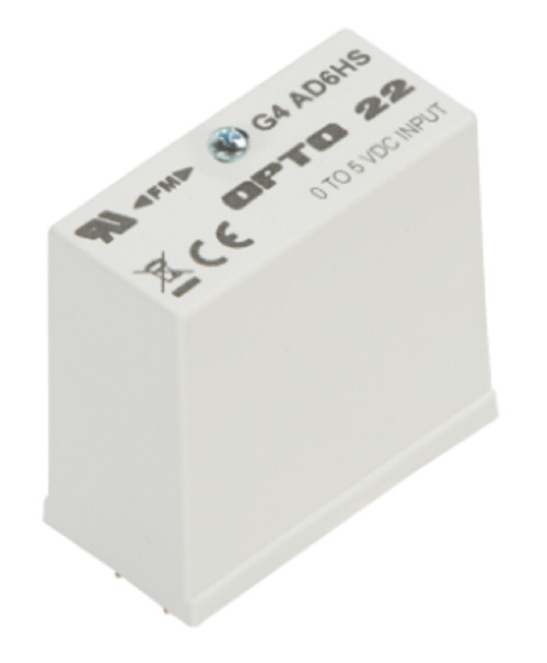 Opto 22 G4AD6HS G4 0 to +5 VDC Analog Input Logic Module, High Speed [Refurbished]