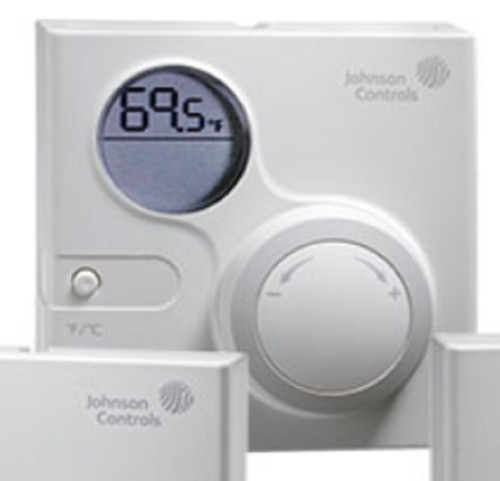 Johnson Controls NS-ATA7002-0 Network Zone Sensor, Temperature Only, 80 x 80 mm [Refurbished]