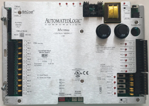 ALC Automated Logic M4106nx M-Line Standalone Control Mod, 4 Out, 10 In, 6 Out [Refurbished]