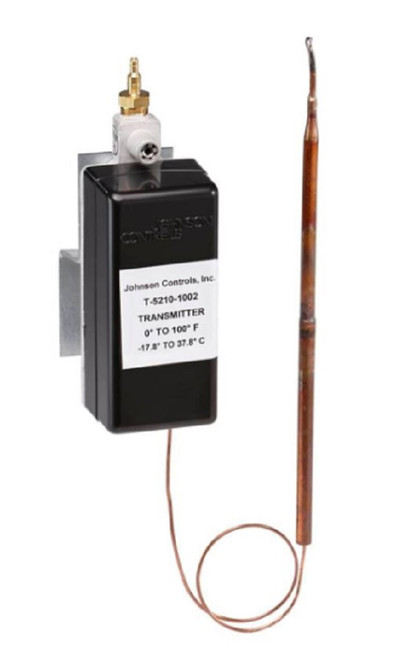 Johnson Controls T-5210-1123 Pneumatic Temperature Transmitter, 60 to 85 Deg F [New]