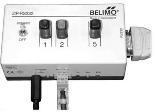 Belimo ZIP-RS232 PC Interface & Terminal Block, 24 VAC [New]