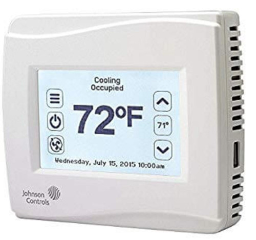 Johnson Controls TEC3621-00-000 TEC3000 BACnet N2 Networked Thermostat Control [Refurbished]