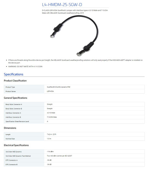 CommScope L4-HMDM-25-SGW-D