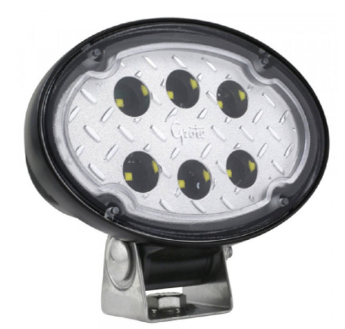 Grote 64W11 Trillian Oval LED Work Light, Close Range, 2000 Lumens, 9-32V [New]