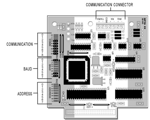 Opto 22 B100 G4B100 G4 16-Channel Digital Brain Board for Mistic Protocol System [New]