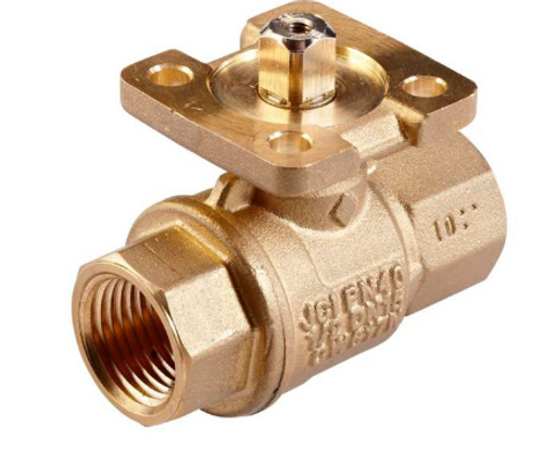 Johnson Controls VG1241FR 2-Way Ball Valve, 29.2Cv, Brass Trim [New]