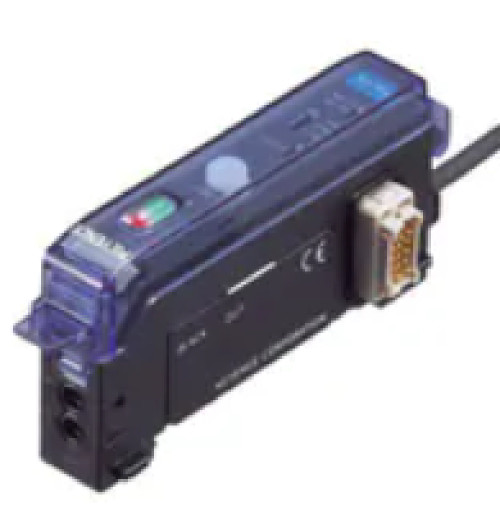 Keyence FS-T2P Manual-Calibration Fiberoptic Sensor Fiber Amplifier, Cable Type [New]