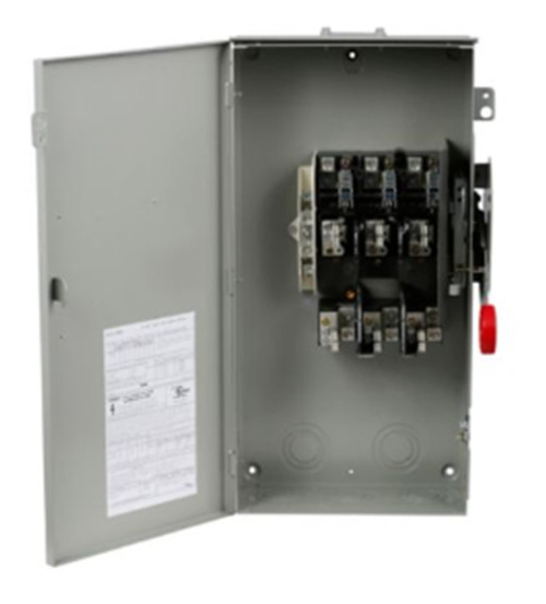 Eaton DH263URK Heavy Duty Single-Throw Non-Fused Safety Disconnect Switch, 100A [New]