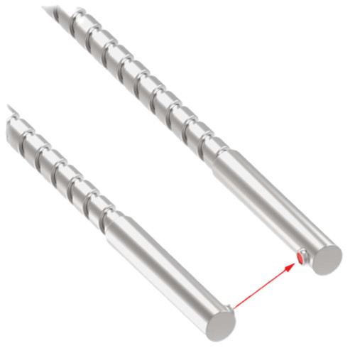 Banner IA13SMTA 21196 Opposed Mode Individual Glass Fiber Sensor, 36 in Long [New]