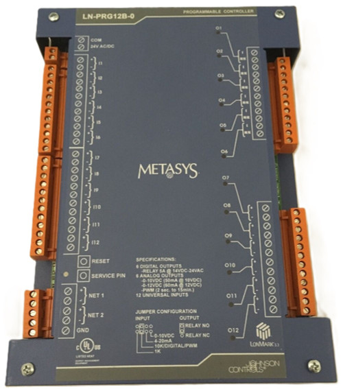 Johnson Controls LN-PRG12B-0