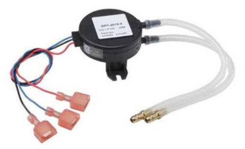 Johnson Controls DPT-2015-1, HVAC sensor and wiring component for building automation system.