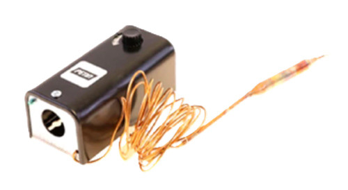Johnson Controls A19ADC-37C Remote Bulb Temp Control, 90/325F Range, Manl Reset [New]