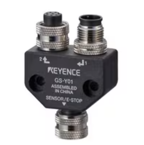 Keyence GS-Y01 Safety Interlock Switch, Y-Shaped Connector [New]