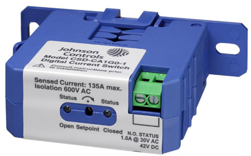 Johnson Controls CSD-CA1G0-1 Current Switch, Clamp/Split Core, Adjustable Set [New]