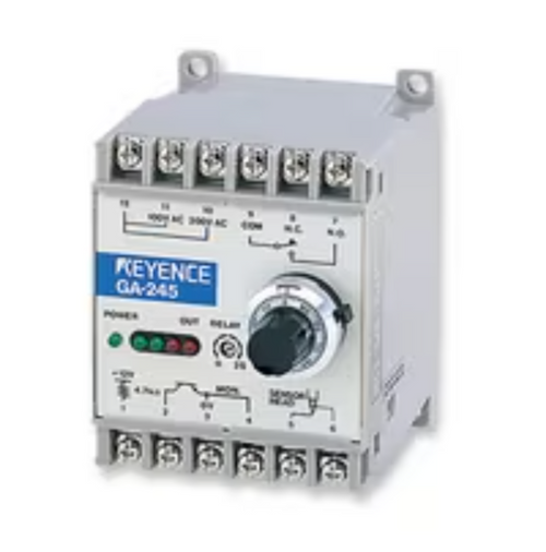 Keyence GA-245 Specific Solution Sensor, Shock Sensor, Amplifier Unit [Refurbished]