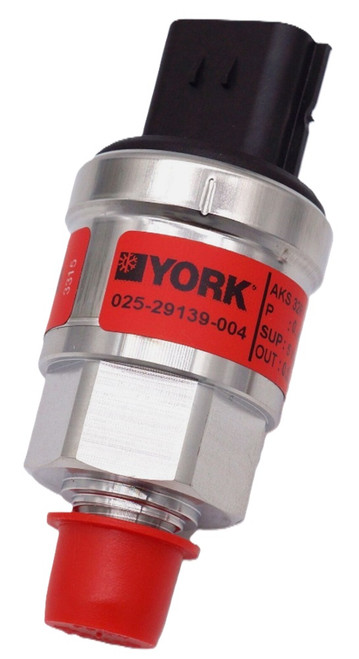 York Johnson Controls 025-29139-004 1/4" NPT Pressure Transducer, 0-400, .5-4.5V [New]