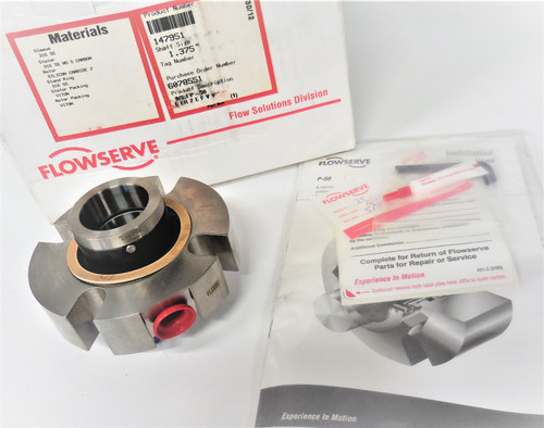 Flowserve 147951 Pump Cartridge Seal, 8/S: IP-50 E ER 2 E F V V, 1.375" Shaft [New]