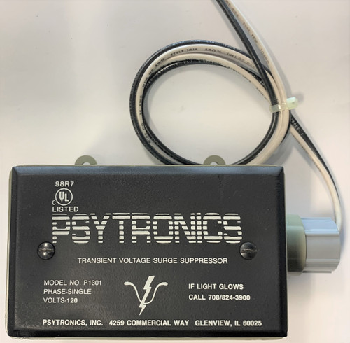 Psytronics P1301 Single Phase Line Transient Surge Suppressor, 1PH 120VAC [New]