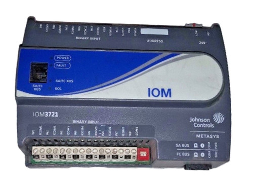 Johnson Controls MS-IOM3721-0 Metasys Input/Output Expansion Module [New]
