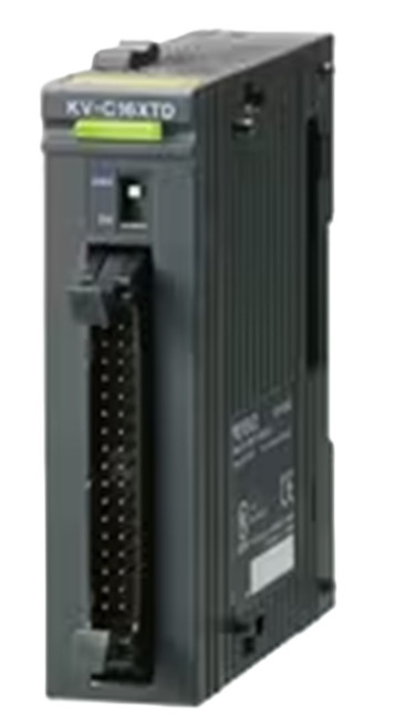 Keyence KV-C16XTD 16/16-Point Connector MOSFET (Sink) w/Overcurrent Protection [Refurbished]