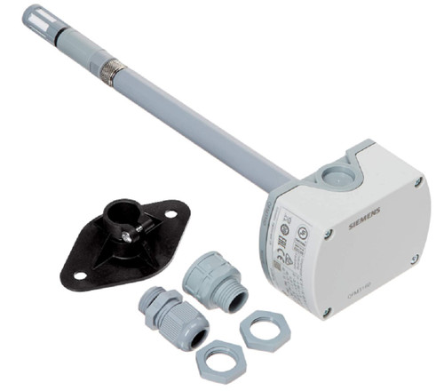 Siemens QFM3160 Duct Sensor for Humidity (DC 0-10 V) and Temperature (DC 0-10 V) [New]
