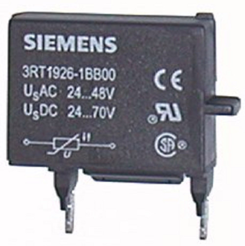 Siemens 3RT1926-1BB00 Varistor, 24-48 VAC, 24-70 VDC, Surge Suppressor [New]