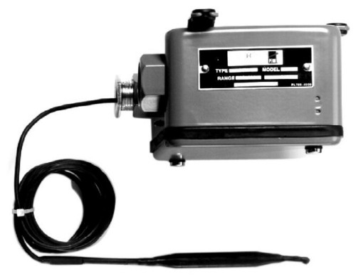 Johnson Controls A28MA-2C Two Stage Temperature Control, 40/120F, 6'Cap, 2-Spdt [New]