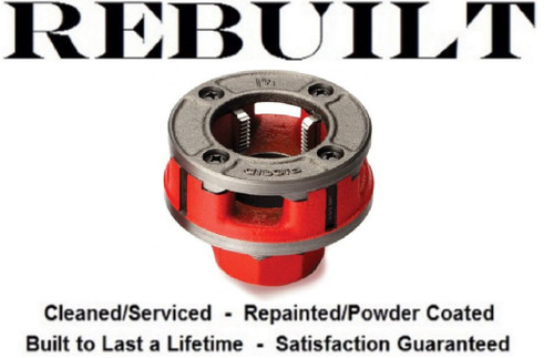 Ridgid 37055 11-R Pipe Threading Die Head, Complete, 1 1/4 Inch NPT, Alloy RH [Refurbished]