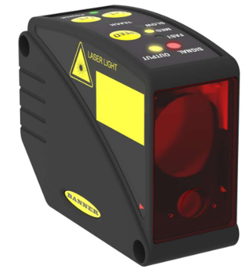 Banner LT3BDQ 65516 Laser Diffuse Time-Of-Flight Sensor, 300 mm to 5 m [New]