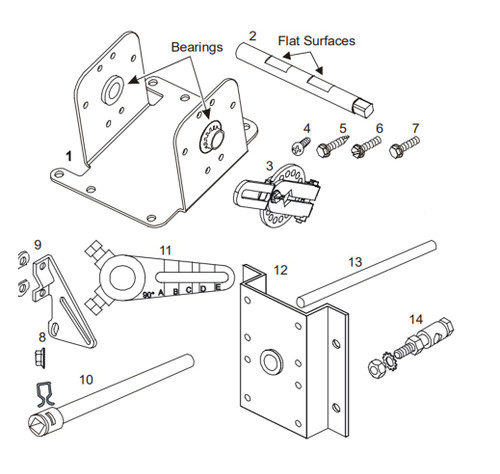 Johnson Controls M9000-157 Actuator Accessory [New]