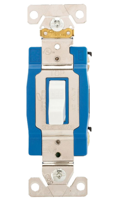 Arrow Hart Eaton AH1201W Industrial Grade Toggle Switch, White [New]