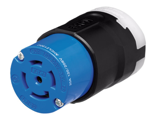 Arrow Hart Eaton AHCL2130C Locking Connector, 30A, 3 Ph, 120/208V [New]