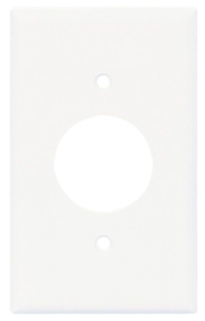 Eaton PJ7W Power Outlet and Locking Wallplate, White, 1-Gang [New]