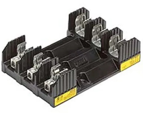 Buss Cooper R60100-3CR Fuse Block, R Fuse UL Class, 100A R60 600V, 3 Pole [New]