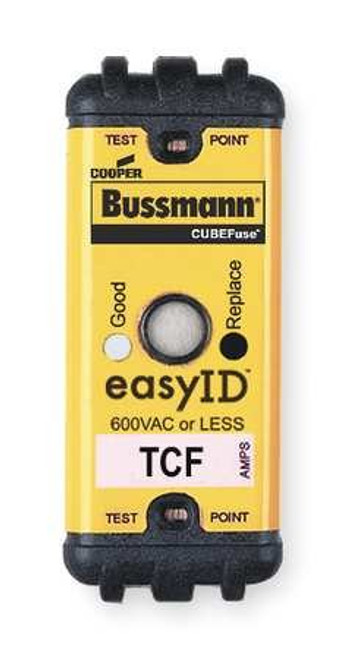 Eaton Cooper Bussmann TCF6 CUBEFuse Time Delay Finger Safe Cube Fuse, 6A, 12 Pc [New]